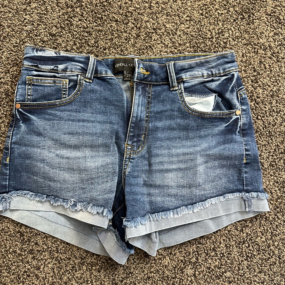 Women's Blue Denim Shorts